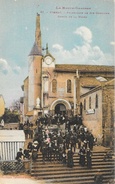 Pibrac - Pélerinage De Ste Sainte Germaine, Sortie De La Messe - Phototypie Labouche - Carte Colorisée Non Circulée - Pibrac