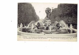 Cpa 75 - PARIS  FONTAINE Du Zodiaque CARPEAUX - Chevaux TORTUE Turtle N°216 A.L.  - LES 4 PARTIES DU MONDE - 1936 - Tortugas