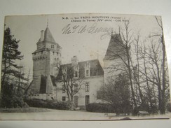 T32 LES TROIS MOUTIERS Chateau De TERNAY  XVéme Coté Nord ( Marquis De Ternay) 1905 - Les Trois Moutiers