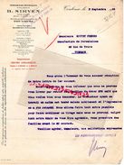31- TOULOUSE- LETTRE B. SIRVEN- IMPRIMERIE ARTISTIQUE MANUFACTURE-76 RUE COLOMBETTE- 1925 - Imprimerie & Papeterie