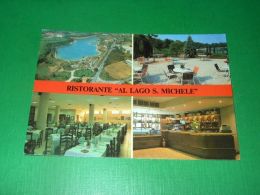 Cartolina Pontirolo Nuovo ( Bergamo ) - Ristorante Pizzeria Al Lago S. Michele # - Bergamo