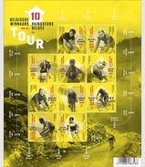 Belgium 2017 - Belgian Tour Winners Souvenir Sheet Mnh - Nuovi