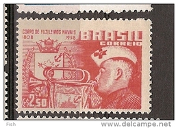 Brazil ** & 200 Years Marine Corps 1958 (642) - Ongebruikt