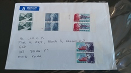 Postal Cover From Norway To Hong Kong - Postal Stationery