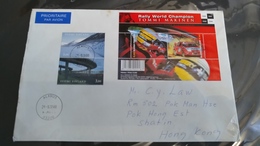 Postal Cover From Finland To Hong Kong - Entiers Postaux