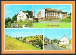 A5018 - Alte MBK Ansichtskarte - Heubach - Cafe Gaststätte - FDGB Heim Hermann Duncker - Hochel TOP - Hildburghausen