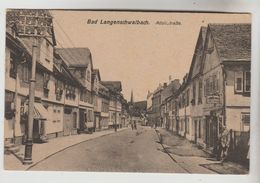 CPSM BAD SCHWALBACH (Allemagne-Hesse) - Adolfstrasse - Bad Schwalbach