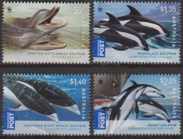 Australia. 2009  Whales.Dolphin.4v.WWF.Michel 3205-08 MNH 21016 - Baleines