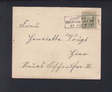 Dt. Reich Privatpost Magdeburg Brief 1891 - Private & Local Mails