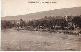 01. Seyssel. Les Quais Du Rhone - Seyssel