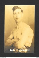 SPORTS - HALTÉROPHILIE - VICTOR DELAMARRE (1888 - 1955) HOMME TRÈS FORT NÉ À HÉBERTVILLE - Weightlifting