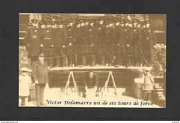 SPORTS - HALTÉROPHILIE - VICTOR DELAMARRE (1888 - 1955) - UN DE SES TOURS DE FORCE - Weightlifting