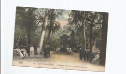 SAINT MANDRIER 807 L'HOPITAL MARITIME LE JARDIN BOTANIQUE  1915 (MILITAIRES) - Saint-Mandrier-sur-Mer