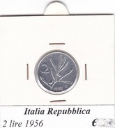 ITALIA   2 LIRE   ANNO 1956  COME DA FOTO - 2 Lire