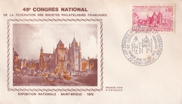 Enveloppe Premier Jour 1972 - 1970-1979