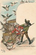 ILLUSTRATION -- THIELE / LES PIGEONS COURRIER DES ANGLAIS - Thiele, Arthur