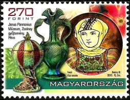 Hungary - 2015 - Treasures Of Hungarian Museums III - Zsolnay Collection - Mint Stamp - Nuovi