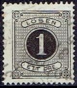 SWEDEN # FROM 1877-1882 MICHELL P1A  TK: 13 - Impuestos