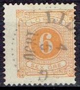 SWEDEN # FROM 1877-1882 MICHELL P4A  TK: 13 - Segnatasse