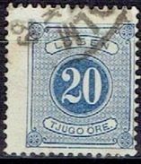 SWEDEN # FROM 1877-1882 MICHELL P6A  TK: 13 - Segnatasse