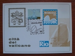 MAXIMUM CARD - Tarjeta Maxima Brasiliana 1983 - Brasil - Maximumkarten