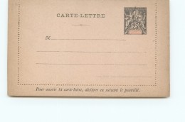 Entier  Carte-lettre 25 Cent  Groupe  Neuve - Lettres & Documents