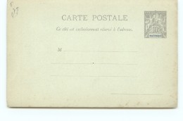 Entier  Carte Postale Groupe 10 Cent. Neuve - Storia Postale