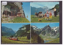 CPM - GRÖSSE 10x15cm - ALPSTEIN - BAHN - TRAIN - TB - Stein