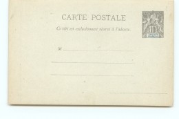 Entier  Carte-postale   Groupe 10 Cent   Neuve - Lettres & Documents