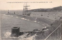 ¤¤  -  9   -  SAINT-QUAY-PORTRIEUX   -  La Jetée Et Vue Générale Du Port   -  ¤¤ - Saint-Quay-Portrieux