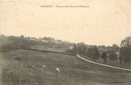 - Haute Marne - Ref -52665 - Clefmont - Vue Prise De La Route De Daillecourt - - Clefmont