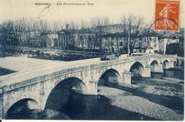 Quissac  Vue Panoramique Du Pont  Cpa - Quissac