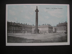 Paris.-La Colonne Vendome - Statues