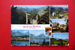 Tegelberg - Schwangau - Ammergauer Alpen - Wappen - Stempel - Panorama-Gaststätte - Weilheim