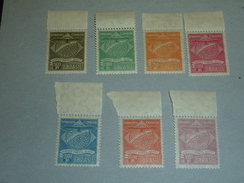 BRESIL - TIMBRES DE COMPAGNIE PRIVEES - COMPAGNIE CONDOR N°1 à 7   (C.V) - Airmail (Private Companies)