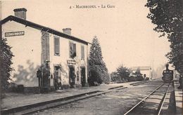 ¤¤   -   4   -   MACHECOUL   -   La Gare  -  Train , Chemin De Fer     -  ¤¤ - Machecoul