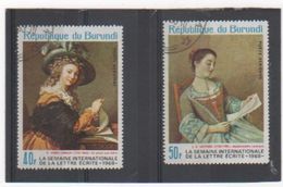 BURUNDI P.A. 1968 YT N° 93-94 Oblitéré - Altri & Non Classificati