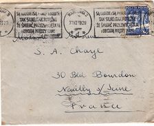 POL/L6 - POLOGNE Lettre Pour Neuilly S/Seine 1939 - Briefe U. Dokumente