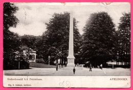 Apeldoorn - Gedenknaald B/d Paleislaan - Animée - Uitg. K. LIMBORGH - 1901 - Oblit. ZWOLLE APELDOORN F. 2 - Apeldoorn