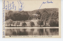 BUSSIERE GALANT - Le Château Et Le Lac De La Châteline - Bussiere Poitevine