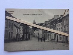 JODOIGNE " PLACE ST LAMBERT " Poissonerie MARCHAL, Très Animée , Hommes Femmes,enfants. - Geldenaken