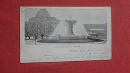 Private Mailing Card  Carrie Brown Memorial Fountain -Rhode Island > Providence---  Ref-2613 - Providence