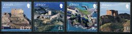 JERSEY - 2017 -  Europa 2017, Les Châteaux - 4 Val Neufs // Mnh - 2017