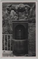 W. Schwerzmann Minusio - Brunnen Fontaine Fontana - Photo: W. Steck - Minusio