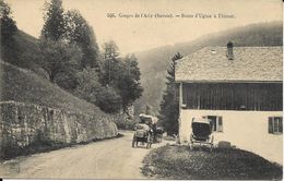 SAVOIE GORGES DE L'ARLY Route D'Ugine à Flumet Animée Et Attelage - Rhône-Alpes