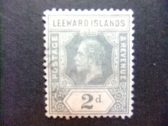 LEEWARD 1913 - 22 Le Roi GEORGE V Yvert N 49 º FU - Leeward  Islands