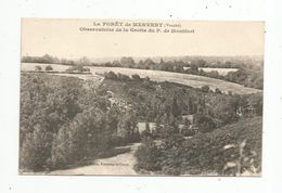 Cp,  85 , Forêt De MERVENT , Observatoire De La Grotte Du P. De MONTFORT , écrite - Andere & Zonder Classificatie