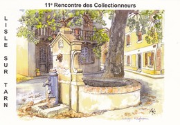 81---LISLE SUR TARN--11e Rencontre Des Collectionneurs--illust. AUDREY KAUFMANN---14 Novembre 1999---voir 2 Scans - Lisle Sur Tarn