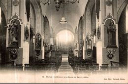 MATHA INTERIEUR DE L EGLISE DE SAINTE HERIE - Matha