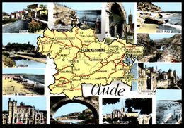 Carte Géographique - Aude - Maps
